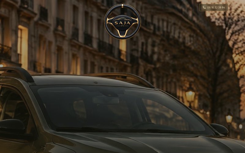 Aperçu du site Voyage SAJA VTC